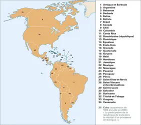 OEA Organisation des États américains Encyclopædia Universalis