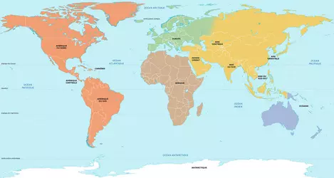 Décrypter 86 imagen carte du monde sans les noms des pays fr