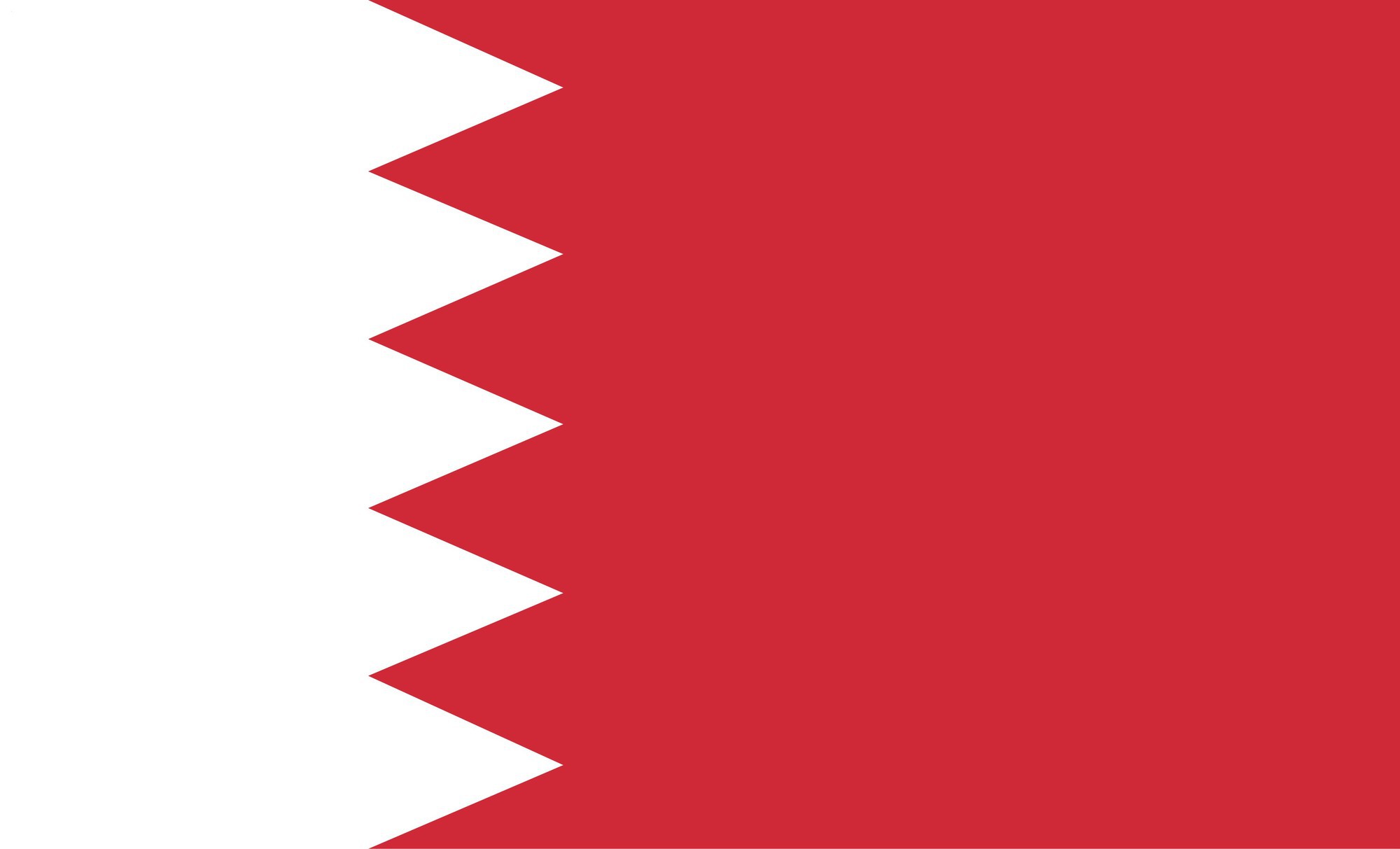 Bahreïn : drapeau