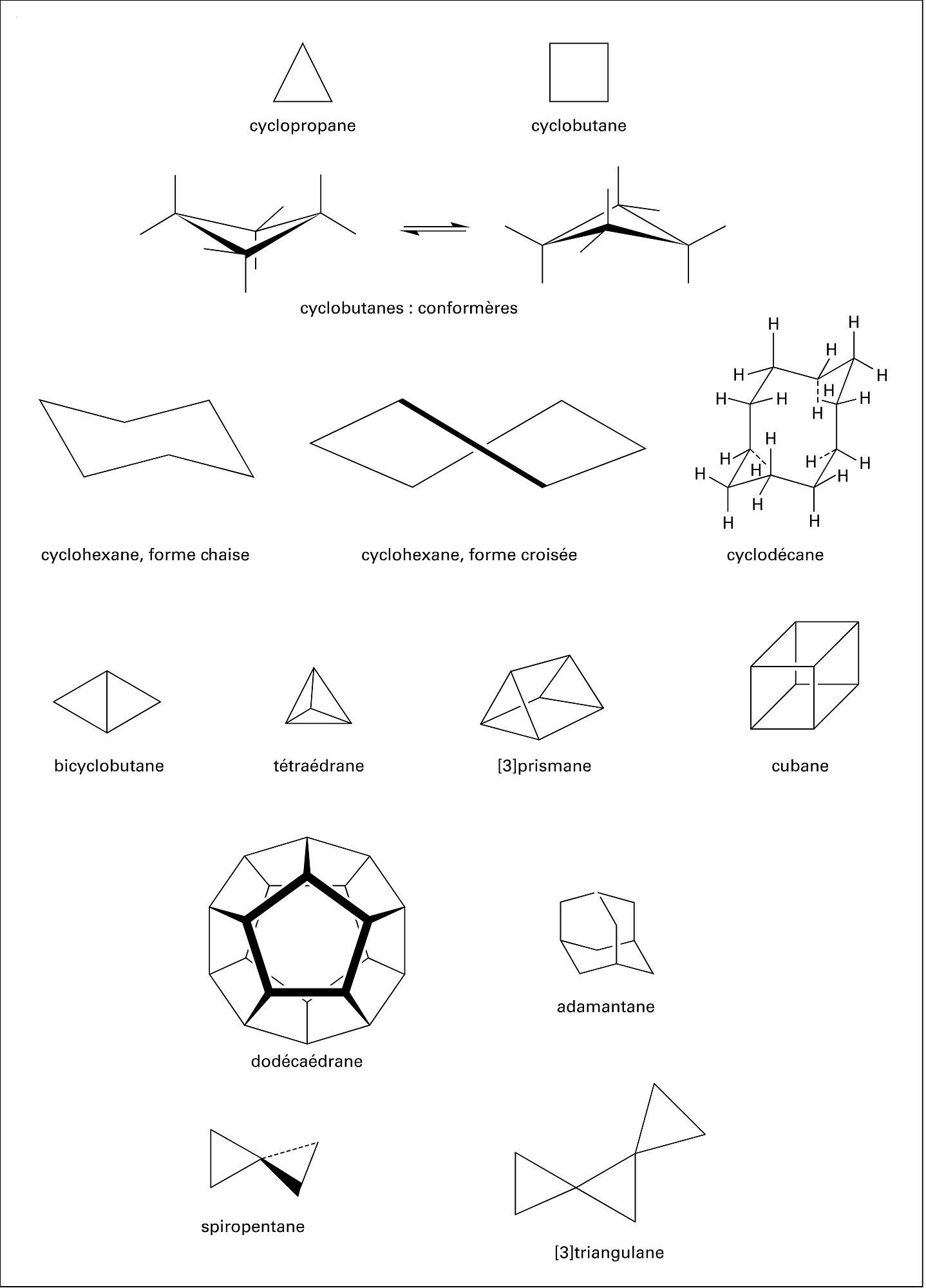 Cyclanes - crédits : Encyclopædia Universalis France