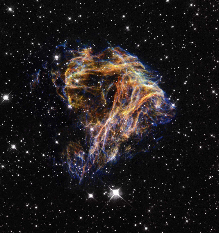 Reste de supernova N 49 - crédits : NASA/ The Hubble Heritage Team