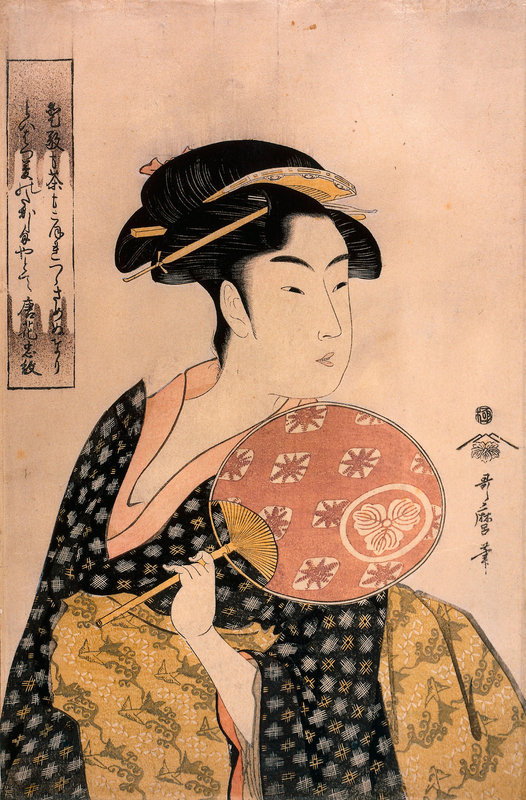 <it>Portrait de Ohisa Takashima</it>, Kitagawa Utamaro - crédits : Erich Lessing/ AKG-images