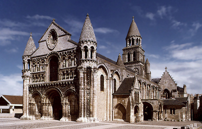 Notre-Dame-la-Grande, Poitiers - crédits :  Bridgeman Images 