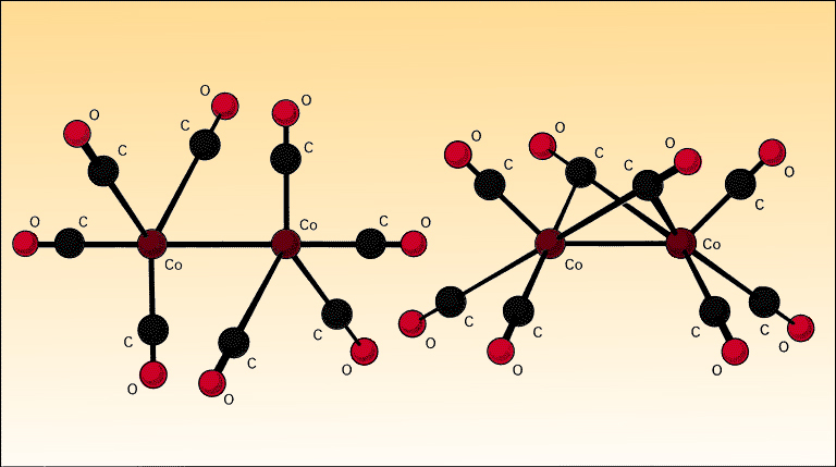 Dicobalt-octacarbonyle - crédits : Encyclopædia Universalis France