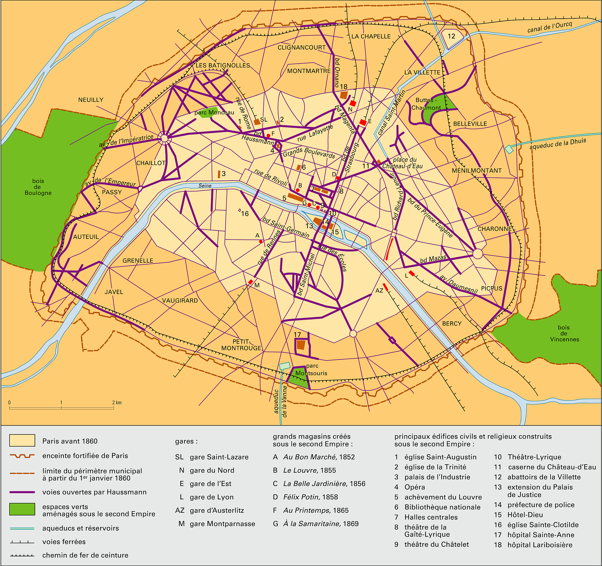 Paris, second Empire - crédits : Encyclopædia Universalis France