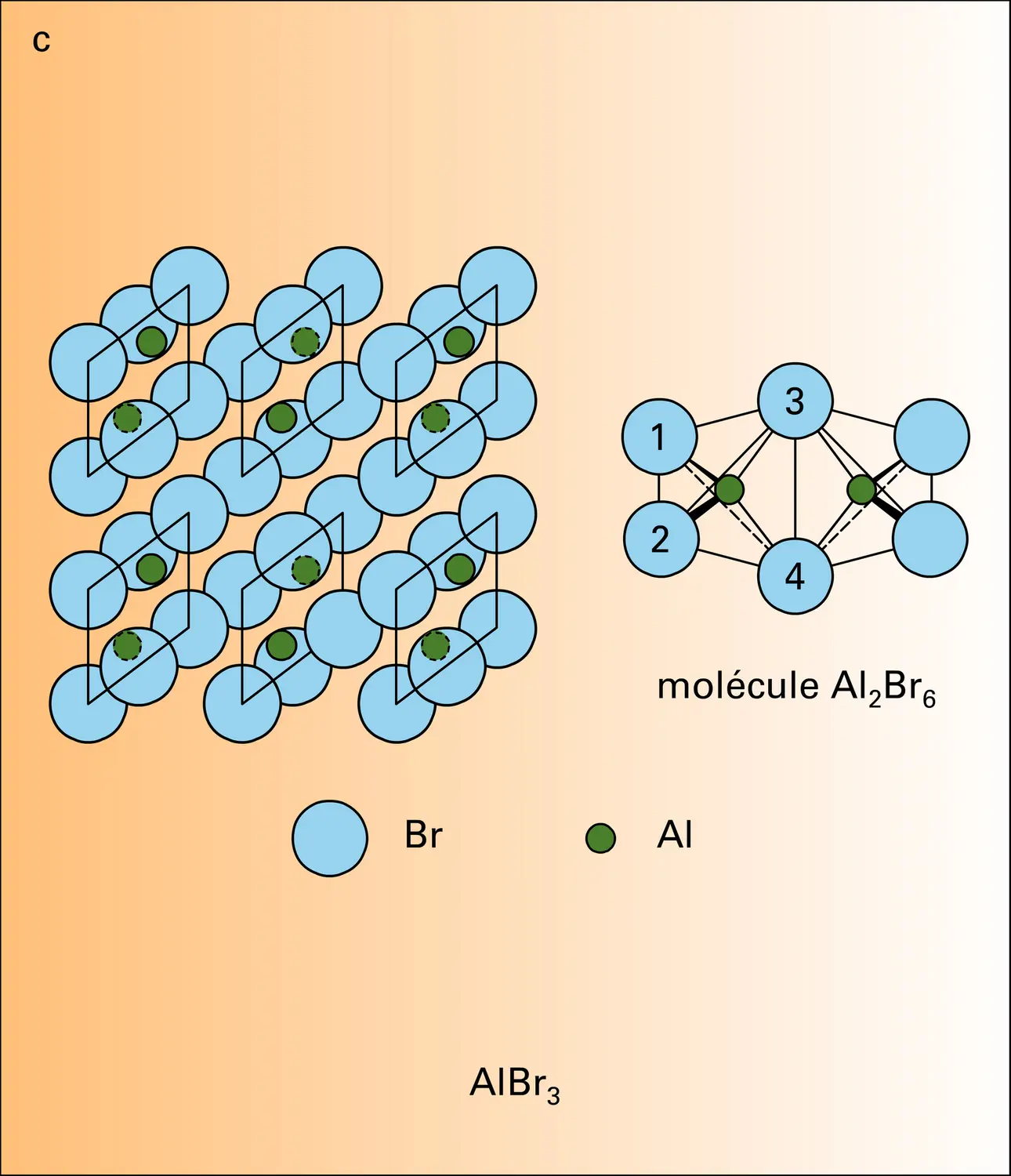 Halogénures : évolution structurale - vue 3