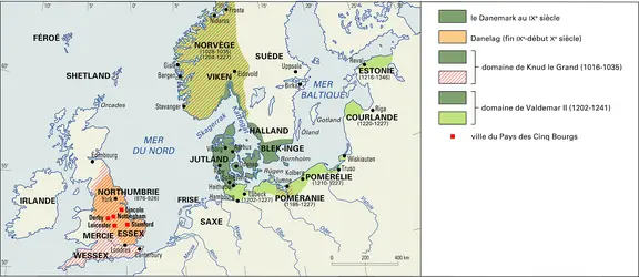 Danemark, Moyen Âge - crédits : Encyclopædia Universalis France