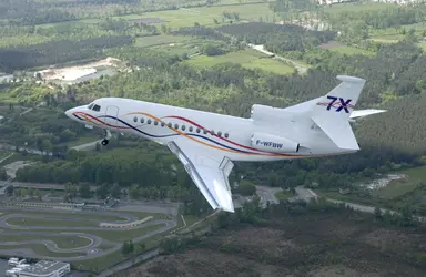 Aviation d'affaires : Falcon 7X - crédits : F. Robineau/ Dassault/ Aviaplans