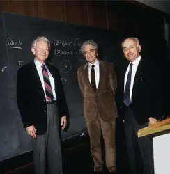 Lauréats du prix Nobel de physique 1988 - crédits : 1988-2021 CERN