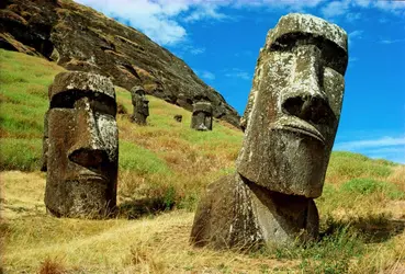 Statues de l'ile de Pâques, 2 - crédits : Art Wolfe/ The Image Bank/ Getty Images