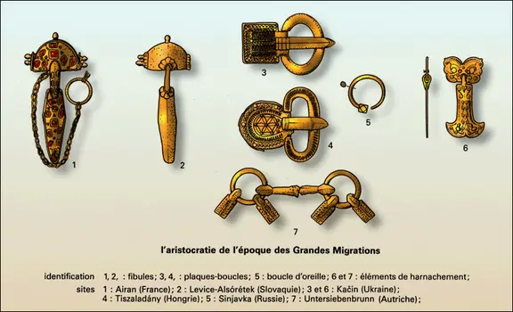 Différents types d'ornements