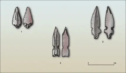 Pointes de Harif, d'El-Khiam et d'Hélouan, Syrie-Palestine - crédits : Encyclopædia Universalis France