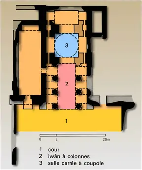 Damghan : palais