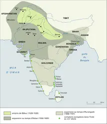 Inde, empire mogol - crédits : Encyclopædia Universalis France