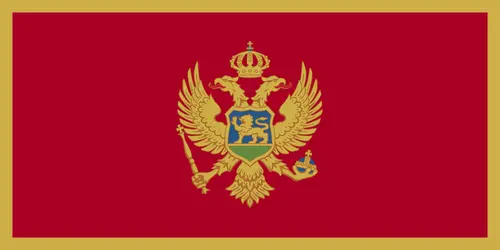 Monténégro : drapeau - crédits : Encyclopædia Universalis France