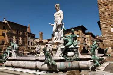 Fontaine de Neptune, B. Ammannati - crédits : CSP_v0v/ Fotosearch LBRF/ Age Fotostock