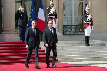 Passation de pouvoir à l’Élysée, 2017 - crédits : Thierry Orban/ Getty Images