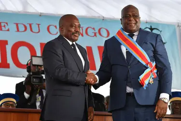 Passation de pouvoir en RDC, 2019 - crédits : Tony Karumba/ AFP