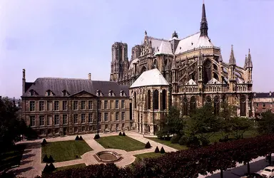 Cathédrale de Reims, le chevet - crédits : Bridgeman Images