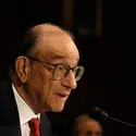 Alan Greenspan - crédits : Chris Maddaloni/ Roll Call/ CQ-Roll Call, Inc./ Getty Images