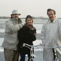 Yves Robert, Miou-Miou et Jean Rochefort - crédits : Jerome Prebois/ Sygma/ Getty Images