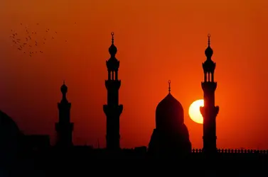 Minarets de la mosquée du sultan Hassan - crédits : A. Vergani/ DeAgostini / Getty Images
