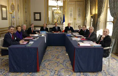 Séance du Conseil constitutionnel, 2007 - crédits : Conseil constitutionnel