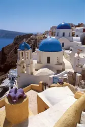 Oia, île de Santorin - crédits : De Agostini/ Getty Images