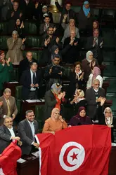 
			
			Adoption de la nouvelle Constitution tunisienne, janvier 2014
		
		 - crédits : Mohamed Messara/ EPA