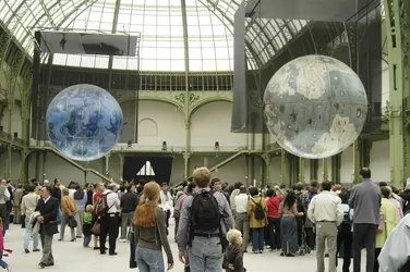 Globes de Coronelli - crédits : Gerald Bloncourt/ Le Grand Palais/ Bridgeman Images