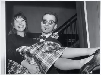 Anna Karina avec Jean-Luc Godard - crédits : RDB/ Ullstein Bild/ Getty Images