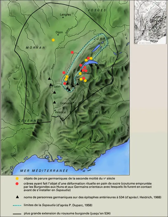 Royaume burgonde (seconde moitié du Ve s.)