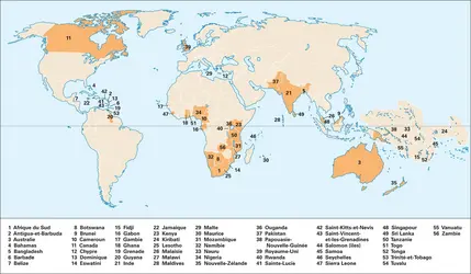 Commonwealth - crédits : Encyclopædia Universalis France