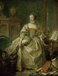 <it>La Marquise de Pompadour</it>, F. Boucher - crédits : Erich Lessing/ AKG-images