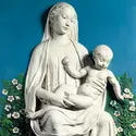 <it>La Vierge de la Roseraie</it>, L. Della Robbia - crédits : G. Nimatallah/ De Agostini/ Getty Images