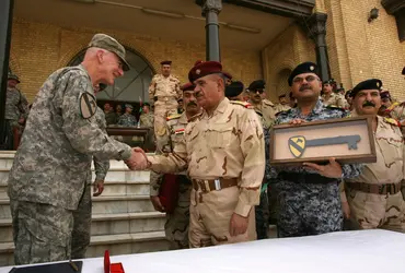 Début du retrait des troupes américaines d'Irak, 2009 - crédits : Ali Al-Saadi/ AFP