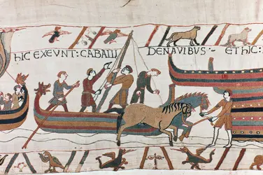 Témoignage d’une conquête : la Tapisserie de Bayeux - crédits : David Lefranc/ Gamma-Rapho/ Getty Images