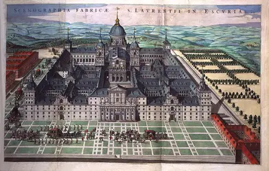 L'Escorial en 1662 - crédits :  Bridgeman Images 