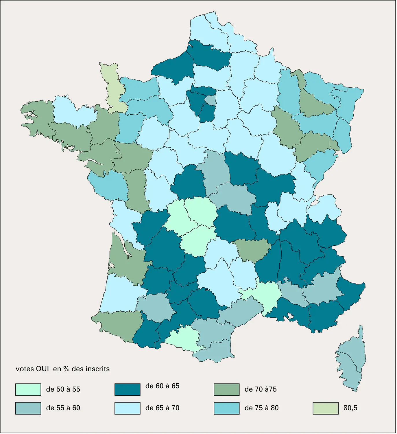 France : référendum de 1958 sur la Constitution