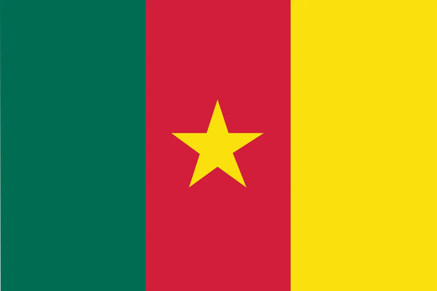 Cameroun : drapeau