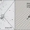 Émission infrarouge autour du trou noir - crédits : ESO/ MPE/ GRAVITY Collaboration