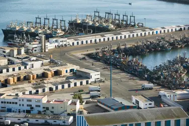 Port d'Agadir, Maroc - crédits : Walter Bibikow/ Photodisc/ Getty Images