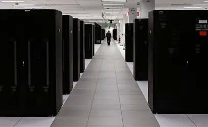 Serveurs de calcul d'un data-center - crédits : IBM