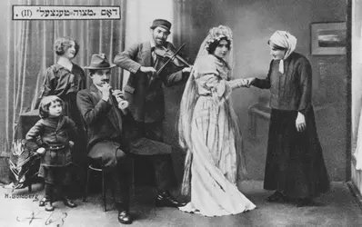 Mariage juif - crédits : Jewish Chronicle/ Heritage Images/ Getty Images