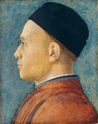 <em>Portrait d’un homme</em>, A. Mantegna
 - crédits : Courtesy National Gallery of Art, Washington