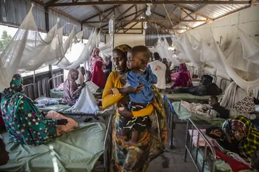 Hopital pédiatrique de MSF au Soudan - crédits : Igor Barbero/ MSF