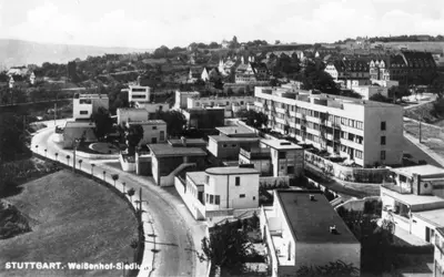 Logements de Weissenhof - crédits : Joan Woollcombe Collection/ Hulton Archive/ Getty Images