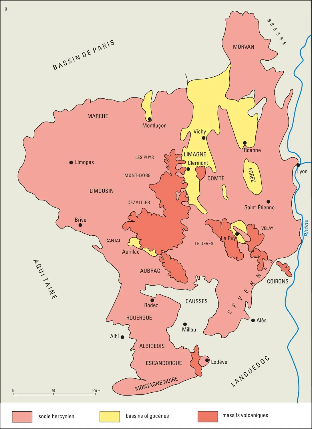 Massif central - vue 1