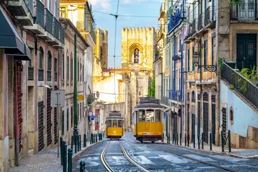 Tramway de Lisbonne - crédits : Sean Hsu/ shutterstock