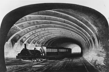 Métro de Londres - crédits : Hulton Archive/ Getty Images